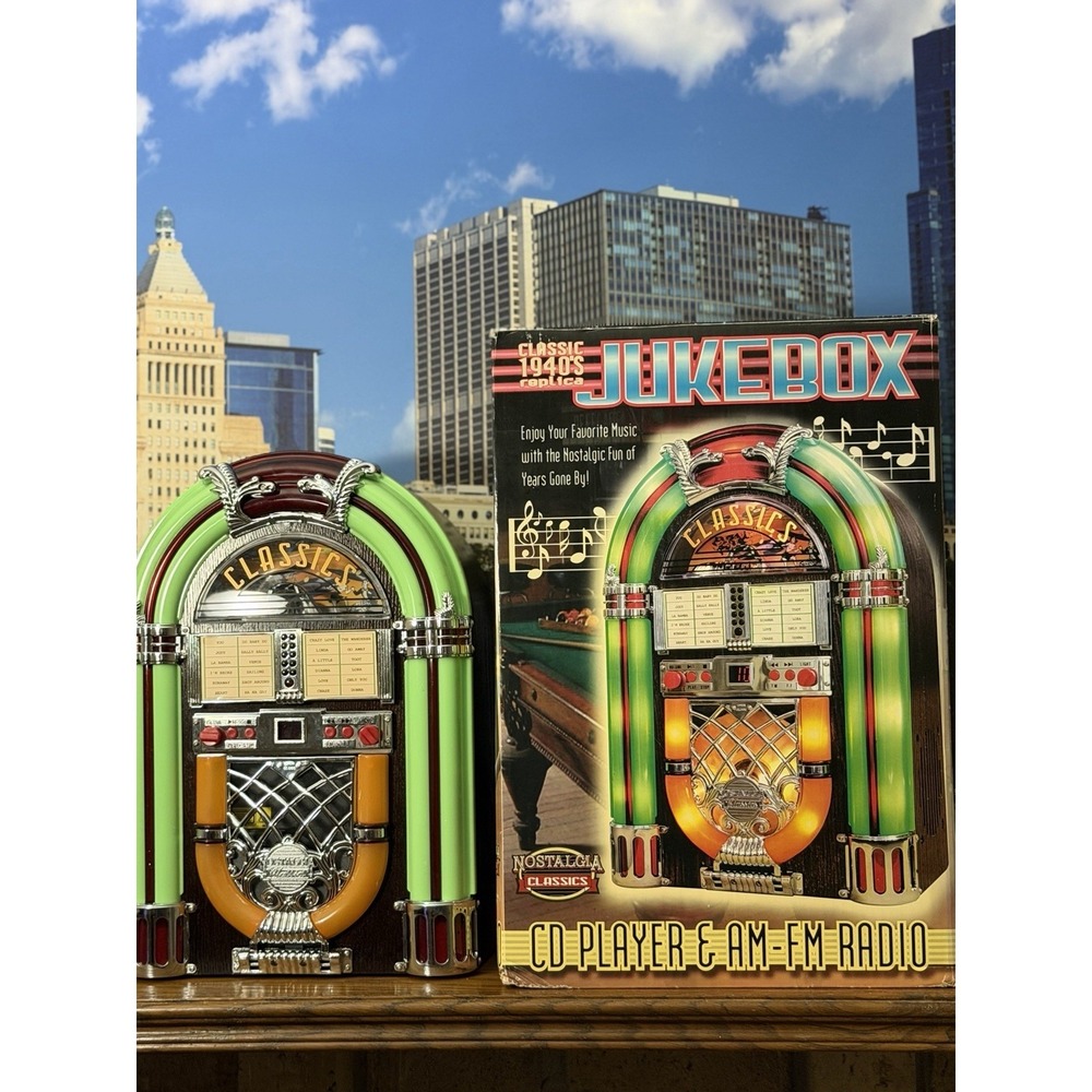 Open Box Antique jukebox nostalgia classics